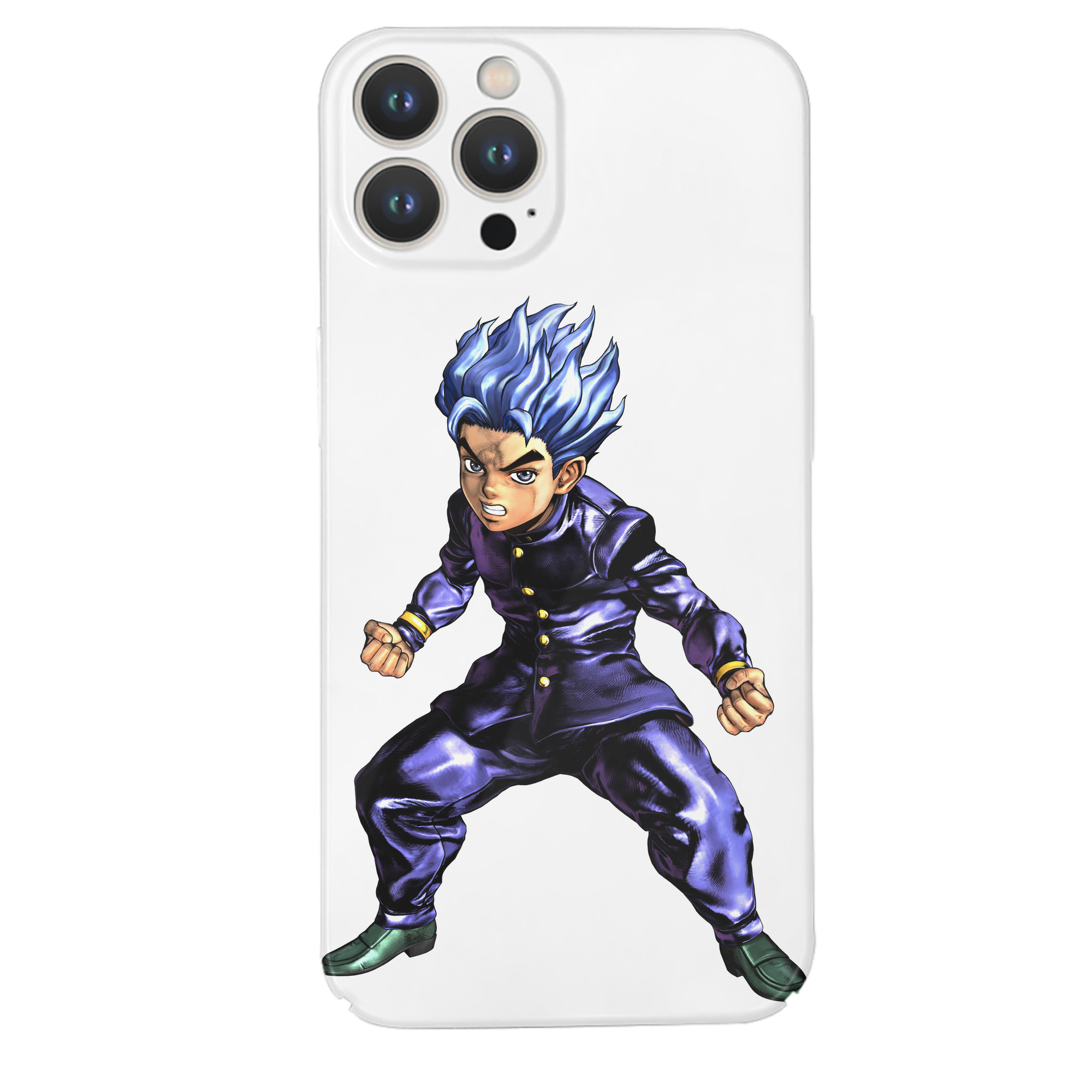 （画像用） ジョジョの奇妙な冒険 広瀨康一 JoJo's Bizarre Adventure Hirose Koichi 【iPhone 14シリーズ対応】ハードケース